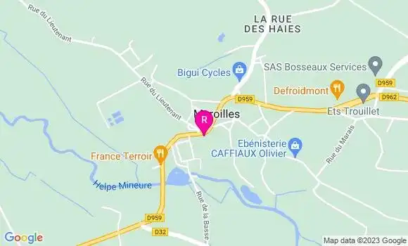 Localisation Restaurant  Le Temps des Mets