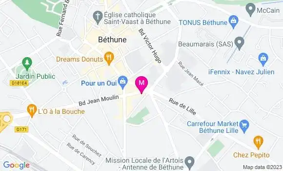 Localisation Restaurant  Le Potin de Casseroles