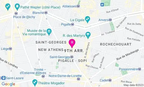 Localisation Restaurant  Chez Gustave