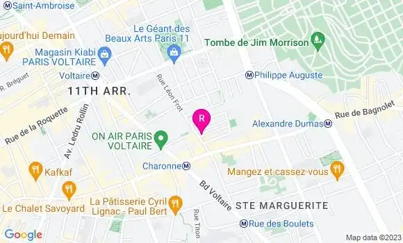 Localisation Restaurant  L