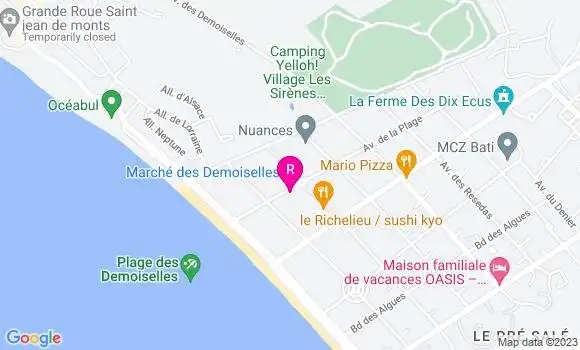 Localisation Restaurant  Le 20 Six