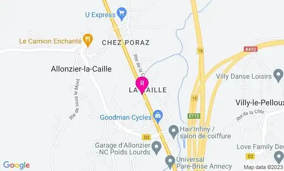 Localisation Restaurant  Le 7 4