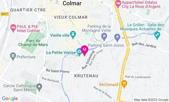 Localisation Restaurant  L