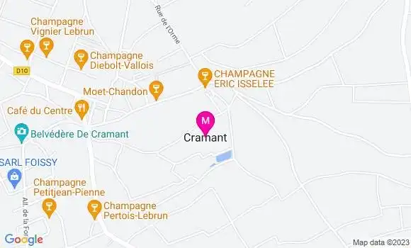 Localisation Restaurant  Café du Centre