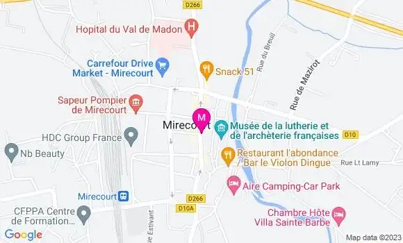 Localisation Restaurant  Le Commerce