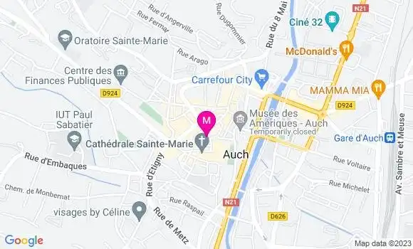 Localisation Restaurant  Le Lamartine
