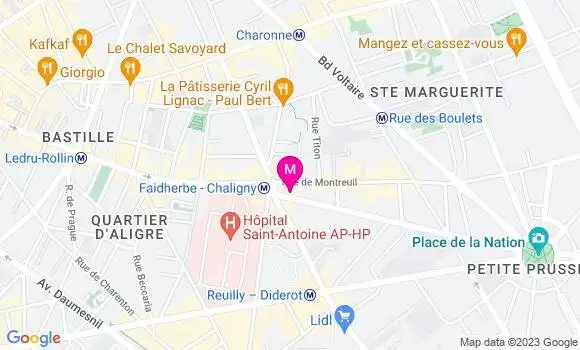 Localisation Restaurant  Le Petit Calamar