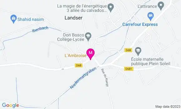 Localisation Restaurant  L