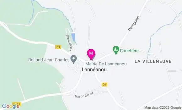 Localisation Restaurant  Skol Louarn