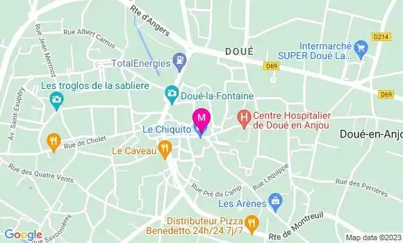 Localisation La Brasserie du Marché