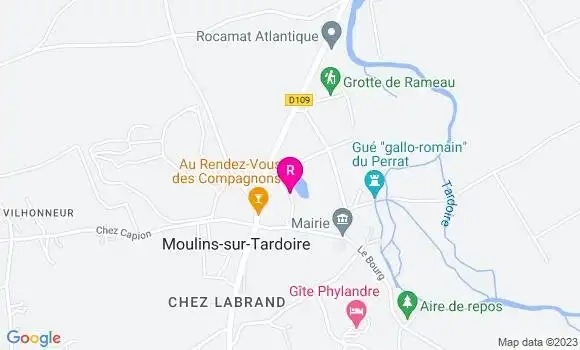 Localisation Restaurant Bar Au Rendez vous des Compagnons