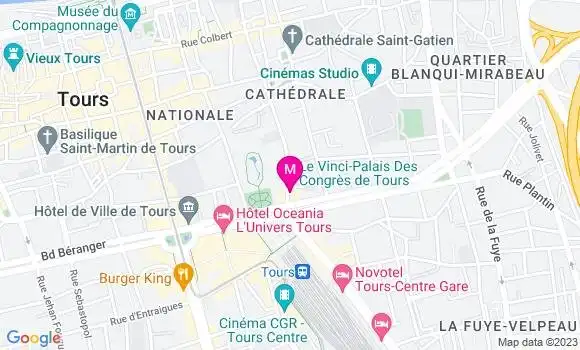 Localisation Bistrot Le Chien Jaune