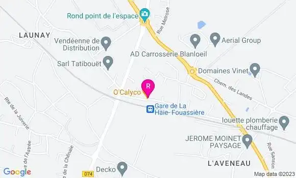 Localisation Restaurant  O