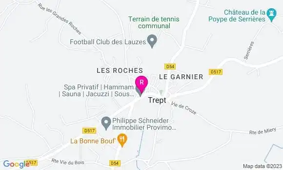 Localisation Restaurant  Le Verdi