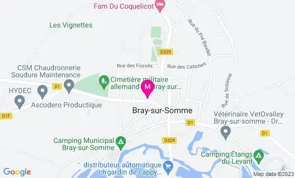 Localisation Brasserie Le Rallye