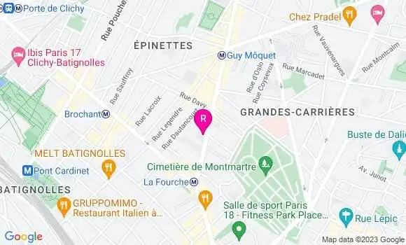 Localisation Restaurant Chinois Xin Wang