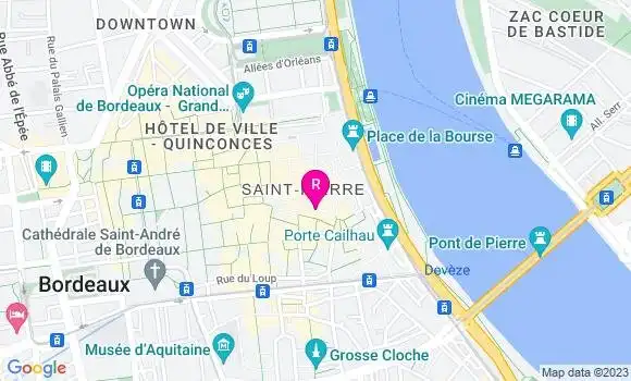 Localisation Restaurant  L