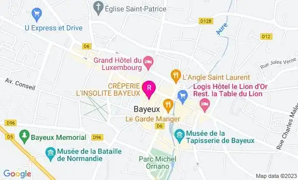 Localisation Restaurant Italien Le Marsala