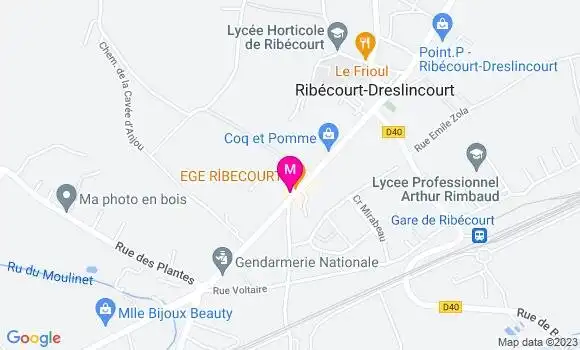Localisation Restaurant  La Detente