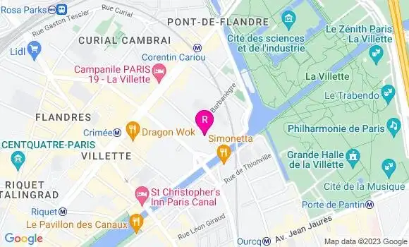 Localisation Restaurant  La Bonace