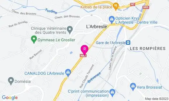 Localisation Restaurant  Chem