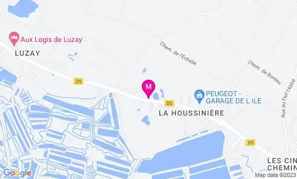 Localisation Restaurant  Le Fumoir de Noirmoutier