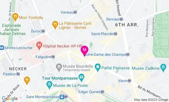 Localisation Restaurant  Le 51
