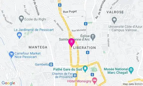 Localisation Restaurant  L