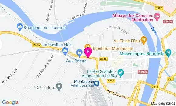 Localisation Restaurant  La Baie d
