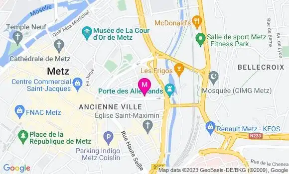 Localisation Restaurant Africain Saveurs d