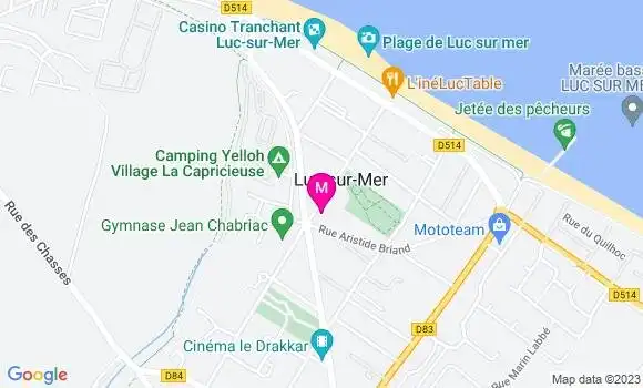 Localisation Restaurant  L