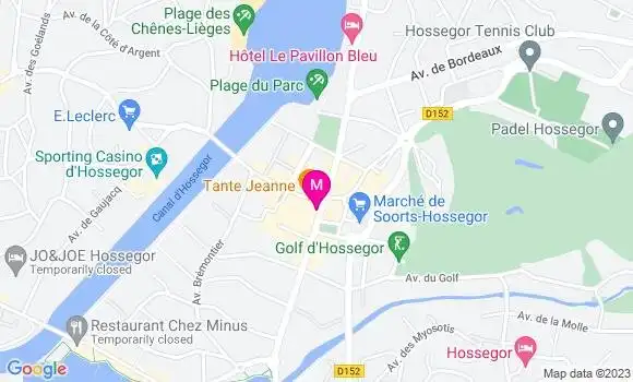 Localisation Restaurant  Le Touring