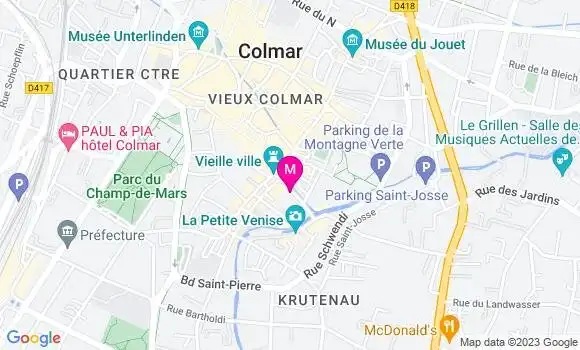 Localisation Restaurant  Les Tanneurs