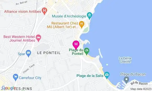 Localisation Le Bistrot Italien
