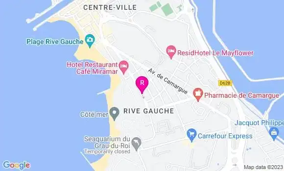 Localisation Restaurant  Les Hesperides