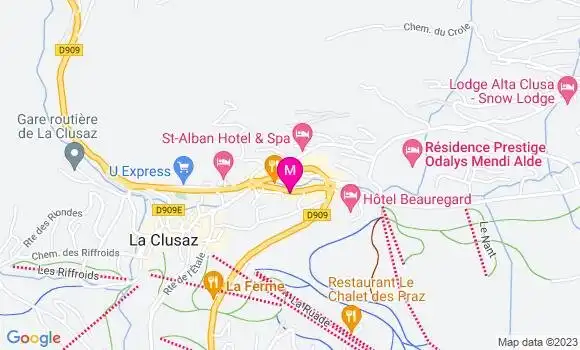 Localisation Restaurant  L