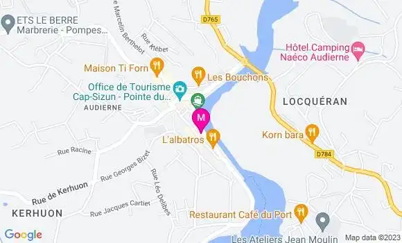 Localisation Restaurant  Café du Quai