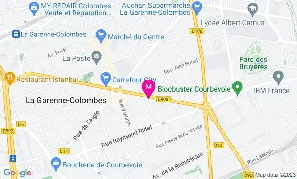 Localisation Restaurant Italien Montecatini