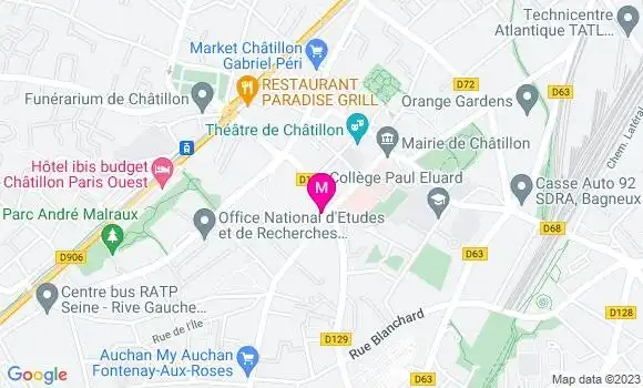 Localisation Restaurant  Le Darling