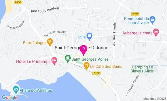 Localisation Restaurant  Café de la Place