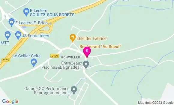 Localisation Restaurant au Boeuf