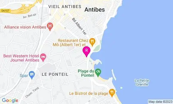 Localisation Restaurant  Le Royal Café