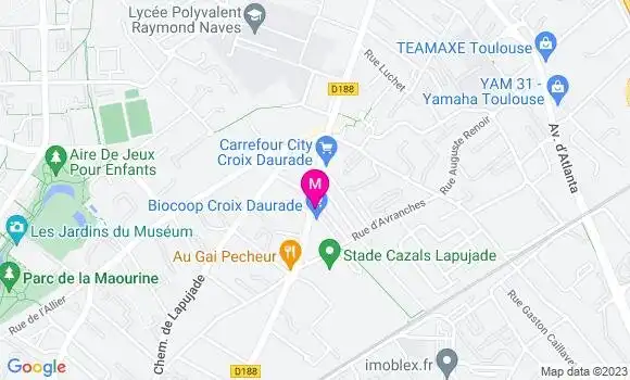 Localisation Restaurant  Côté Braise