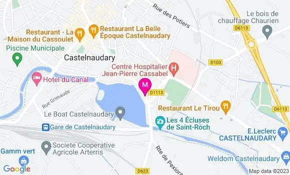 Localisation Restaurant Bar L