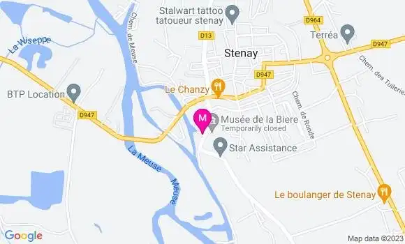 Localisation La Taverne du Cygne