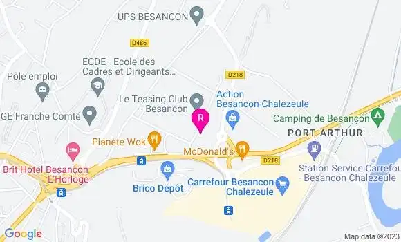 Localisation Restaurant Chinois Royal Chalezeule
