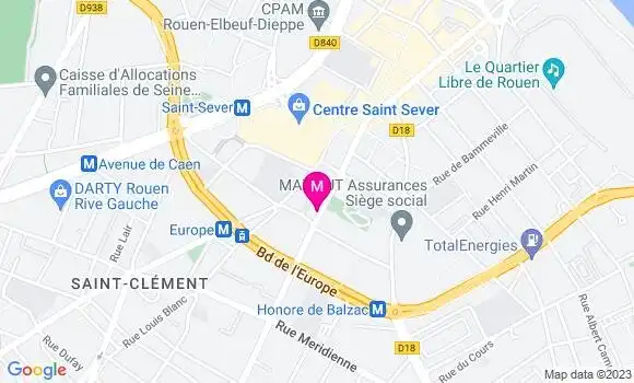 Localisation Restaurant Africain L