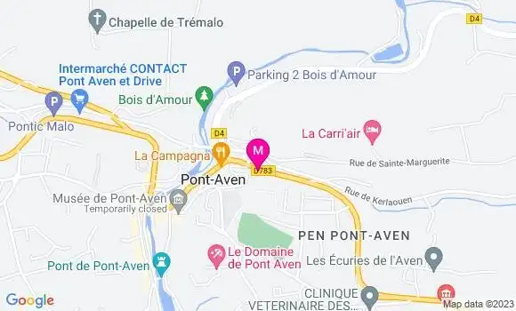 Localisation Crêperie Le Talisman