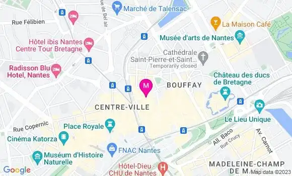 Localisation Restaurant Bar Le Cercle Rouge