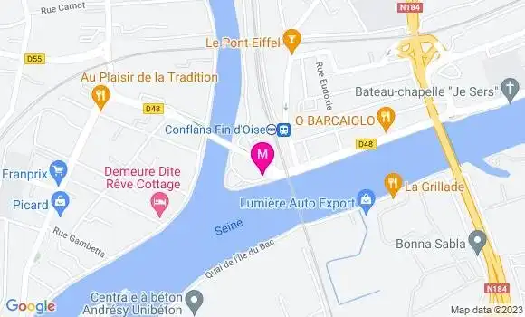 Localisation Restaurant  Le Mékong
